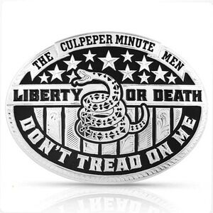 Montana‎ Silversmiths Gadsden Don't Tread On Me Belt Buckle Retail $120 NEW!